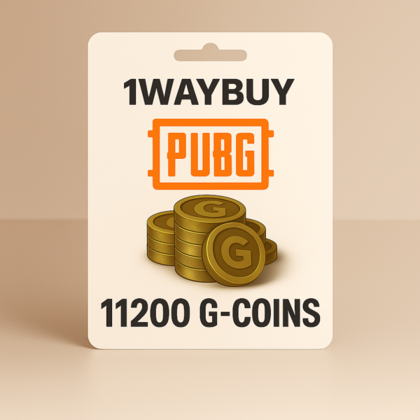 PUBG 11200 G-COINS ПИН КОД КЛЮЧ СТИМ БОНУС ПОПОЛНЕНИ