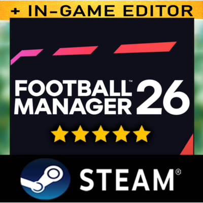FOOTBALL MANAGER 26 + РЕДАКТОР・ВСЕ ДОПОЛНЕНИЯ・STEAM・PC