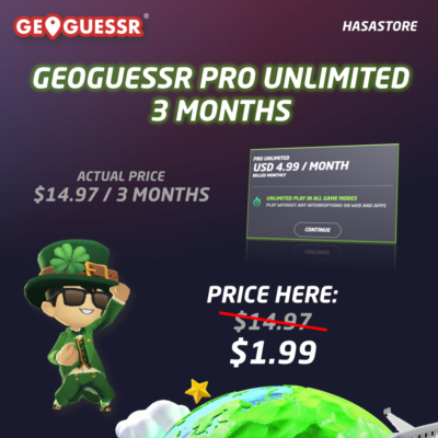 ✅GeoGuessr Pro Unlimited | Подписка на 3 месяца ⭐⭐