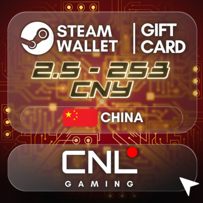 Steam Wallet China 2.5 - 340 CNY | Подарочные карты