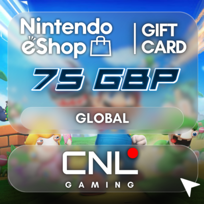 24/7 АВТО | Nintendo eShop 75 GBP (Подарочная карта)