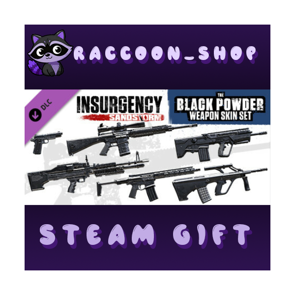 Insurgency: Sandstorm — Black Powder Weapon Skin Set DL
