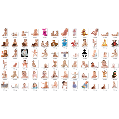 75+ Прозрачных PNG-изображений Малышей