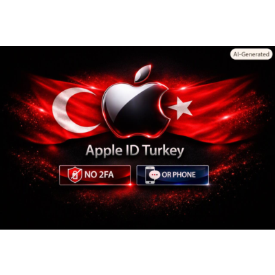 🇹🇷 Apple ID Турция | Полный доступ | ⚡ Быстрая доставка | Без 2FA или Телефон