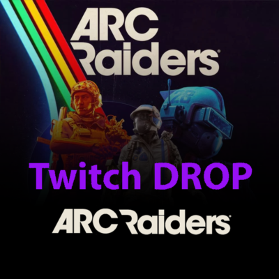 ARC Raiders Twitch 4 ITEM: EMOTION, BACKPACK KEYCHAIN+2