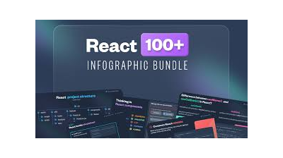 100+ инфографик React