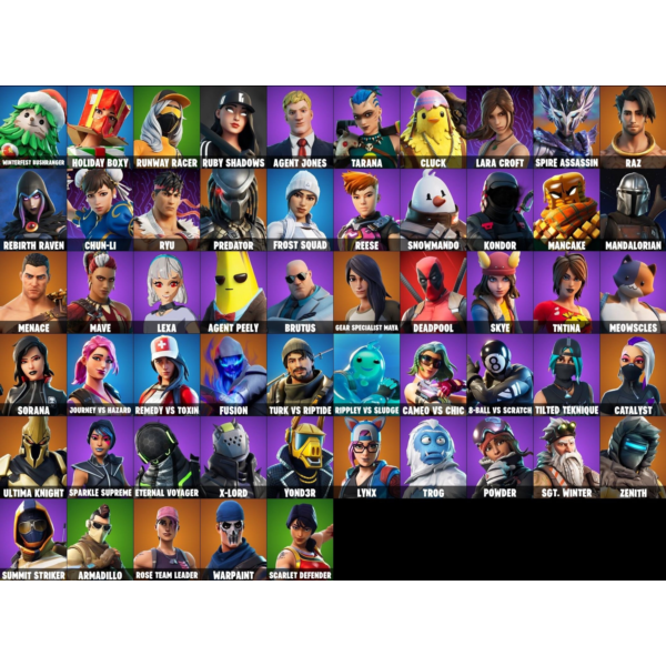 FORTNITE 57+ СКИНЫ OG STW АККАУНТ |CHUN LI| + ПОЧТА