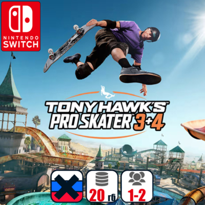 Tony Hawk´s Pro Skater 3 + 4 | Nintendo Switch 1/2