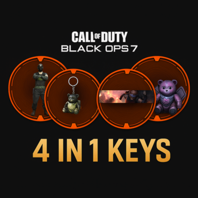 Набор Muller Milk | CoD Black Ops 7 | 4 in 1 keys