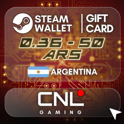 Steam Wallet Argentina 0.36- 50 долларов США