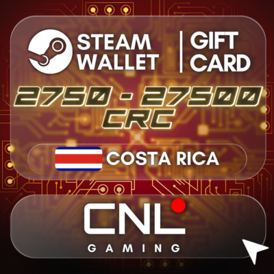 Кошелек Steam Costa Rica 2750–27500 CRC (подарок)