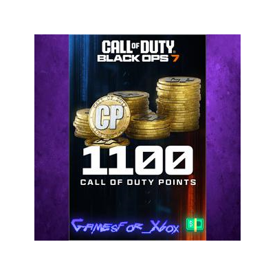 ☀️1,100 Black Ops 7 or Call of Duty Warzone Points XBOX DLC