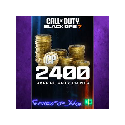 ☀️2,400 Black Ops 7 or Call of Duty Warzone Points XBOX DLC