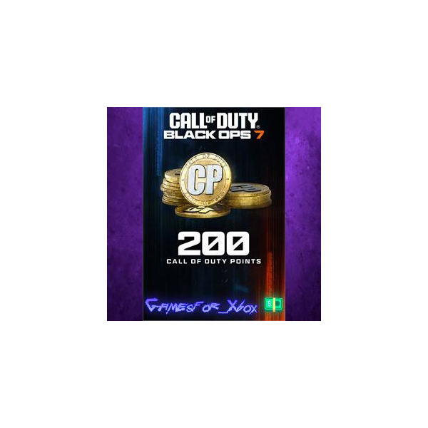 200 Black Ops 7 or Call of Duty Warzone Points XBOX DLC