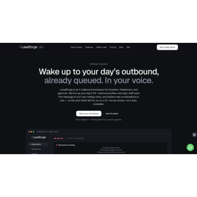 XLeadForge Pro – Доступ к бета-версии на 1 год — активация вашей учетной записи