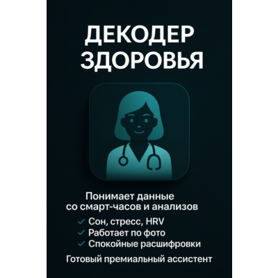 AI Ассистент "Декодер здоровья"