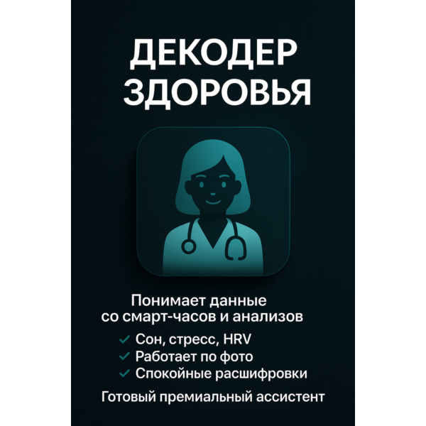 AI Ассистент «Декодер здоровья»