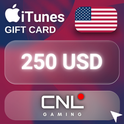 24/7 AUTO | Apple & iTunes 250 долларов США (подарочная карта)