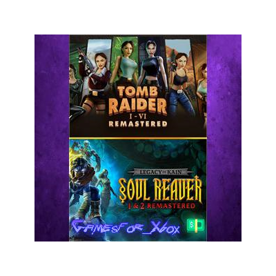 ☀️The Tomb Raider & Soul Reaver Remastered Bundle XBOX