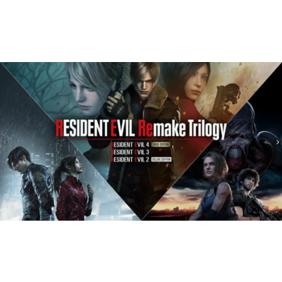 Resident Evil Remake Trilogy PS 4/5 аренда без вылетов