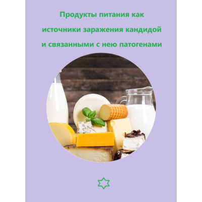 Продукты питания как источники заражения кандидой...