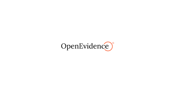 Аккаунт OpenEvidence — ИИ-помощник для врачей и студентов