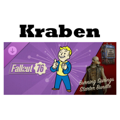 Fallout 76: Burning Springs Starter Bundle steam dlc