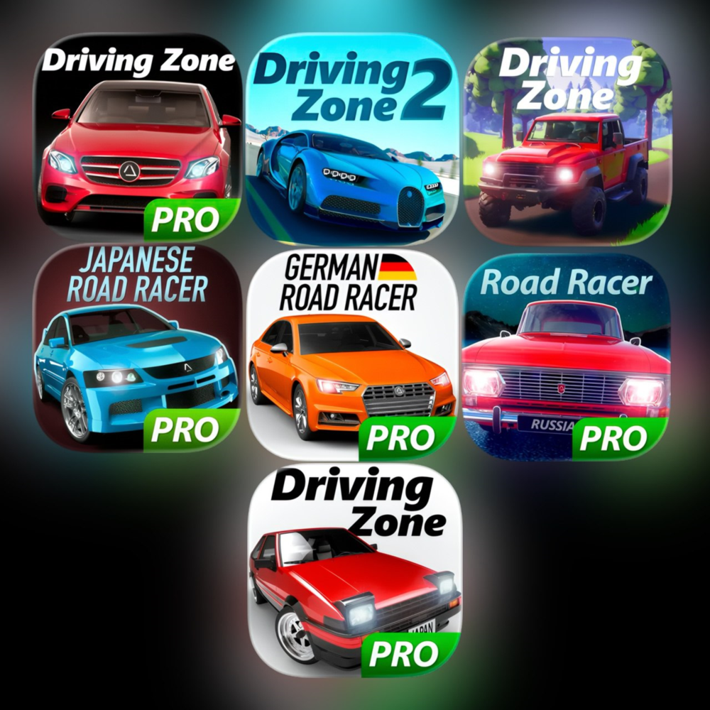 Driving Zone и Road Racer Pro на iPhone и iPad | iOS