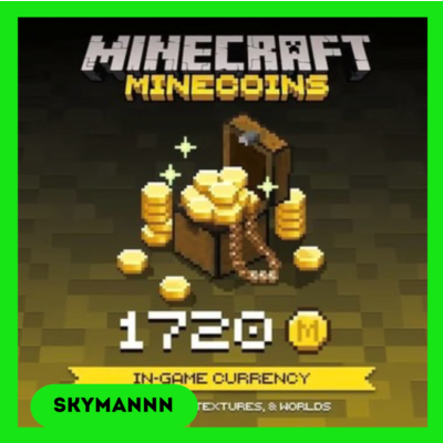 Minecraft Minecoin Pack 1720 Монет Java & Bedrock КЛЮЧ