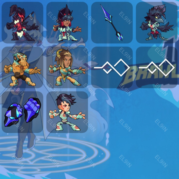 Brawlhalla Твич Дропсы 10 предметов +