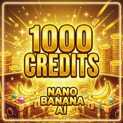Nano Banana Pro 700 Кредитов Создавайте до 233 изображений