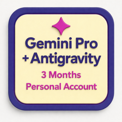 GEMINI Google AI Pro + Antigravity – 3 месяцев | Veo 3.1, Нано Банан,