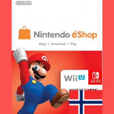 NINTENDO NO 1000 NOK КАРТА ПОПОЛНЕНИЯ НОРВЕГИЯ КОД