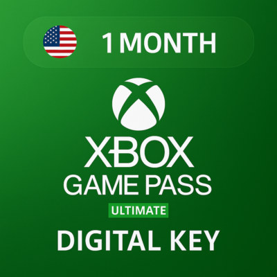 Xbox Game Pass Ultimate – 1 месяц США | КЛЮЧ