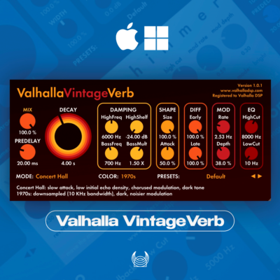 Valhalla DSP VintagеVerb | АВТОДОСТАВКА 24/7