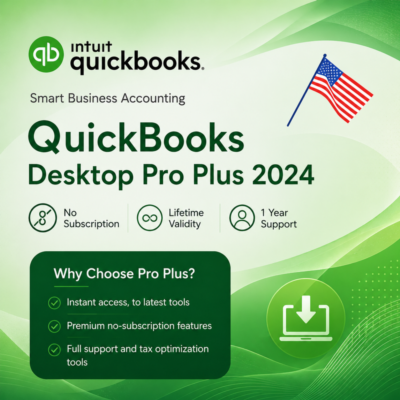 QuickBooks Desktop Pro 2024 (ПК)  1 устройство, 1 год