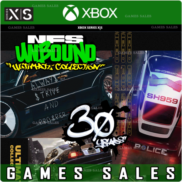 NEED FOR SPEED UNBOUND ULTIMATE COLLECTION XBOX КЛЮЧ