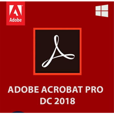 Adobe Acrobat Pro 2018 Windows 1 устройство пожизненно