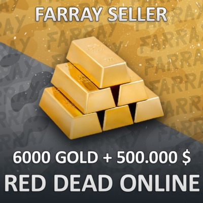 RDO • 6000 GOLD + 500.000 $ RED DEAD ONLINE RDR2