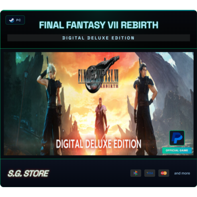 ❤️ FINAL FANTASY VII 7 REBIRTH Digital Deluxe Edition