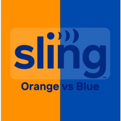 Подписка Sling TV Orange + Blue на 3/6 месяцев