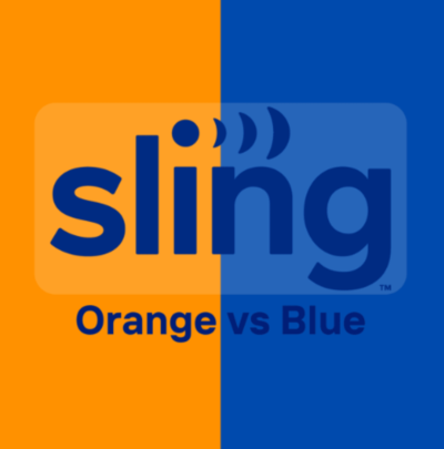 Подписка Sling TV Orange + Blue на 3/6 месяцев