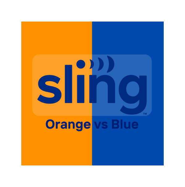 Подписка Sling TV Orange + Blue на 3/6 месяцев
