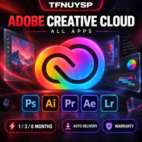 ADOBE CREATIVE CLOUD ВСЕ ПРИЛОЖЕНИЯ | 1/3/6 МЕС. | АВТОВЫДАЧА | ГАРАНТИЯ