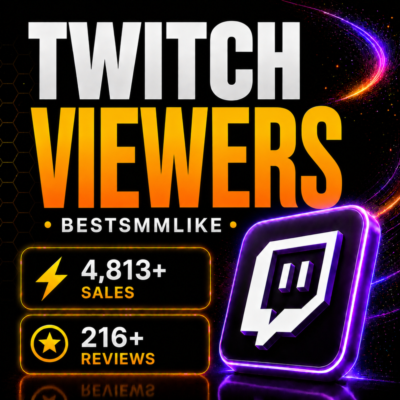Twitch - Зрители | от 5 мин до 1 месяца | Старт 5-20 мин