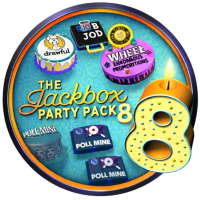The Jackbox Party Pack 8 +GAMES ®✔️Steam (GLOBAL)🌍