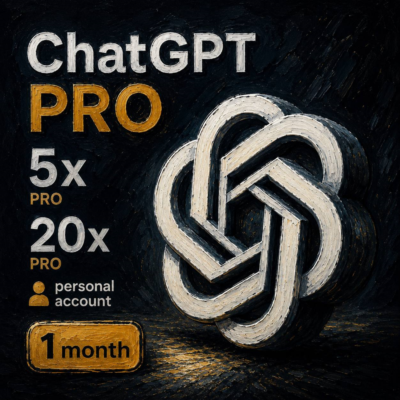 ChatGPT  PRO 5x/PRO 20x | 1 месяц | Лучшая цена! GPT