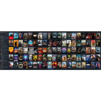 аккаунт Steam с пачкой игр 1500 $