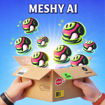 Meshy AI – Генерация 3D моделей из текста и изображений | 1 месяц