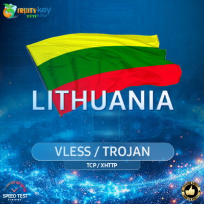 VPN Литва 🌍 (vless / tcp · xhttp) · 1-6m · DNS DoH⚡